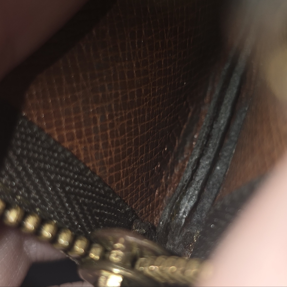 Louis Vuitton Signiture Brown Mono Pochette Cles Wallet Coin Purse (EUC)COA✨️ - Picture 6 of 8